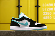 Air Jordan 1 Low White Island Green CQ9828-131 Sneakers