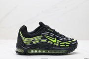 Nike Air Max 720 Black and Volt Green Sneakers