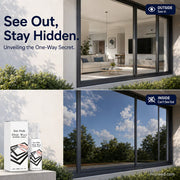 Reflective Window Privacy Spray Shield