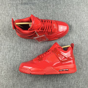 Jordan Air Jordan 4 Red Patent Leather Sneakers