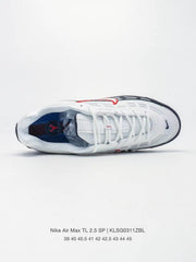 Nike Air Max TL 2.5 White and Navy Sneakers