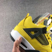 Jordan Air Jordan 4 Lightning Yellow Black Sneakers