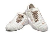 Nike Tiempo 90 White and Pale Yellow Sneakers