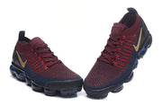 Nike Air VaporMax Flyknit 2 Burgundy Navy Sneakers