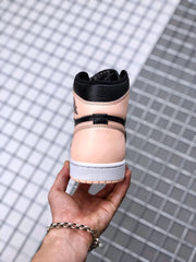 Air Jordan 1 High OG Crimson Tint Sneakers Black Pink