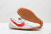 Nike x Jacquemus Low-Profile Sneakers in White and Red