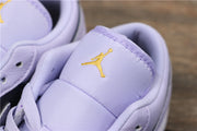 Air Jordan 1 Low GS Oxygen Purple Sneakers 554723-505