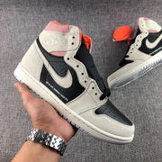 Jordan Air Jordan 1 High OG Grey Black Pink 555088-018