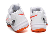 ASICS GEL-RESOLUTION X White Orange Tennis Shoes