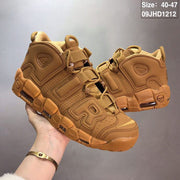 Nike Air More Uptempo Sneakers Wheat 09JHD1212