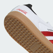 Men's Adidas x Coca-Cola Samba OG - Cloud White / Red