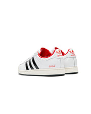 Men's Adidas x Coca-Cola Superstar II - Core White / Core Black